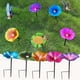 thumbnail image 1 of Lekihaqq Metal Baths For Outdoors Garden Hummingbird Feeders Iron Stake Feeder Decor Birdbath Patio Yard Gift, 1 of 5