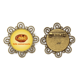 thumbnail image 1 of Broche de flores para tarta Portuguesa Unbranded M, 1 of 3