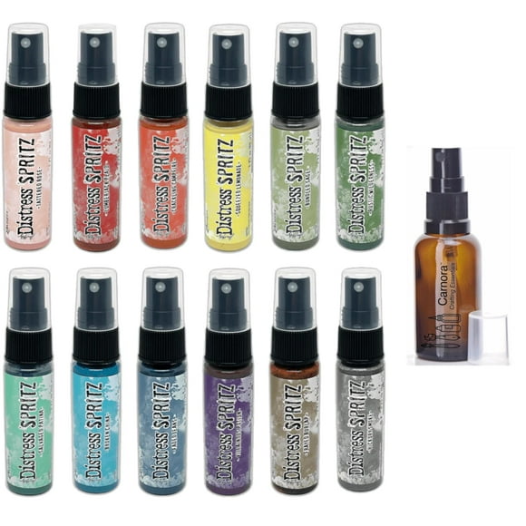 Spritz Sprays Tim Holtz Distress Kit #3, 12 colores, 30 ml