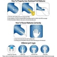thumbnail image 3 of 40 Inch Blue Numbers 0-9 Birthday Party Decorations Helium Foil Mylar Number Balloon Digital 5, 3 of 4