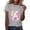 Light Gray, variant on Happy Easter Shirt Women Rabbit Easter is for Jesus Shirt Easter Christian Shirt Easter Gift Tee Tops