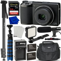 Ricoh GR III HDF Digital Camera with 12PC Accessory Bundle
