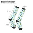 thumbnail image 5 of Haiem Cartoon Sea Creatures Socks, Funny Novelty Crazy Design Cotton Socks Sports Socks Knee High Socks For Men, Women,1Pairs - Gift For Working Friends, 5 of 9