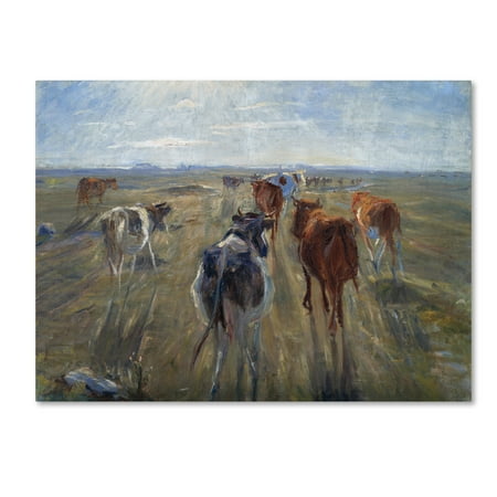 - Trademark Fine Art 'Long Shadows Cattle' Canvas Art by Theodor Philipsen