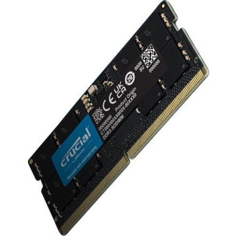 Crucial 32GB 262-Pin DDR5 SO-DIMM DDR5 4800 (PC4 38400) Laptop Memory Model CT32G48C40S5