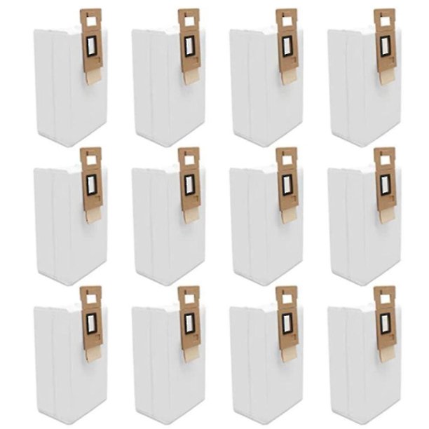 12 bolsas para polvo S7 compatibles con aspiradora Xiaomi Roborock S7 T7s de gran capacidad