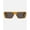 Caramel, variant on Women's Square Polarized Sunglasses | Atlas