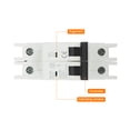 thumbnail image 5 of 1 Pcs DC Miniature Circuit Breaker 2P 32A 1000V Isolator M125Z DIN Rail Mount Disconnect Switch Circuit Breaker Protection Thermal Magnetic Trip, 5 of 8