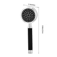 thumbnail image 3 of JingChun Space Aluminum Shower Nozzle，Pressurized Bathroom Faucet Shower Head， Water Heater Household Bath Shower Head Four-Point Universal Interface Removable and Easy To Clean, 3 of 8