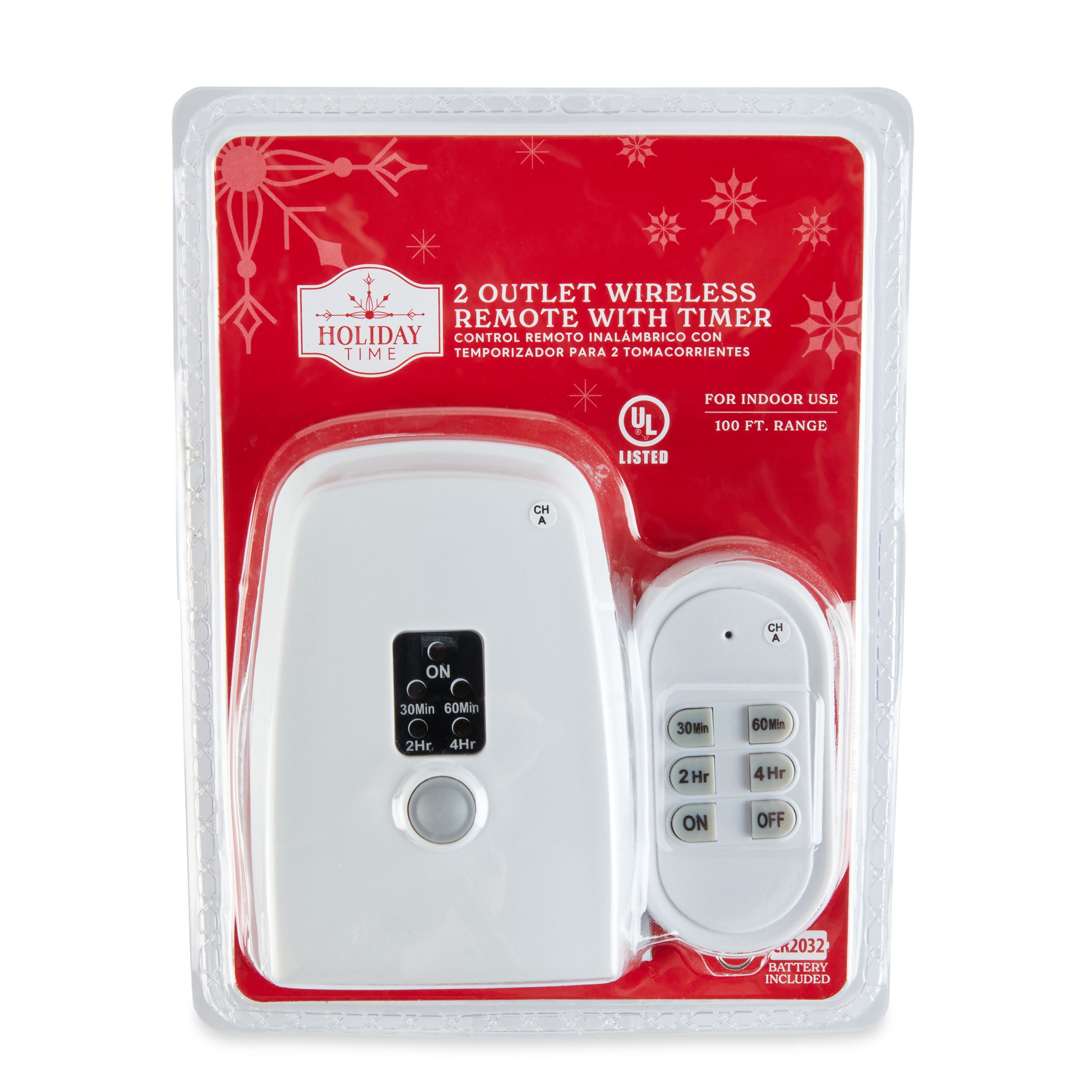 White Gator Outdoor Smart 2 Sockets Wifi-Wireless Remote Control Timer &  on/off with App
