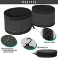 thumbnail image 3 of PetAmi Collapsible Dog Food and Water Bowls, 2 Travel Bowls Kit, Portable Pet Dish No Spill, Foldable Lightweight BPA Free Leakproof, Camping Hunting Hiking Walking Outdoor Gear Accessories, Dark Gray, 3 of 7