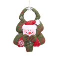 thumbnail image 1 of Ruifaya Nuevas decoraciones navideñas Colgantes navideños no tejidos Papá Noel cúbico Ha, 1 of 7