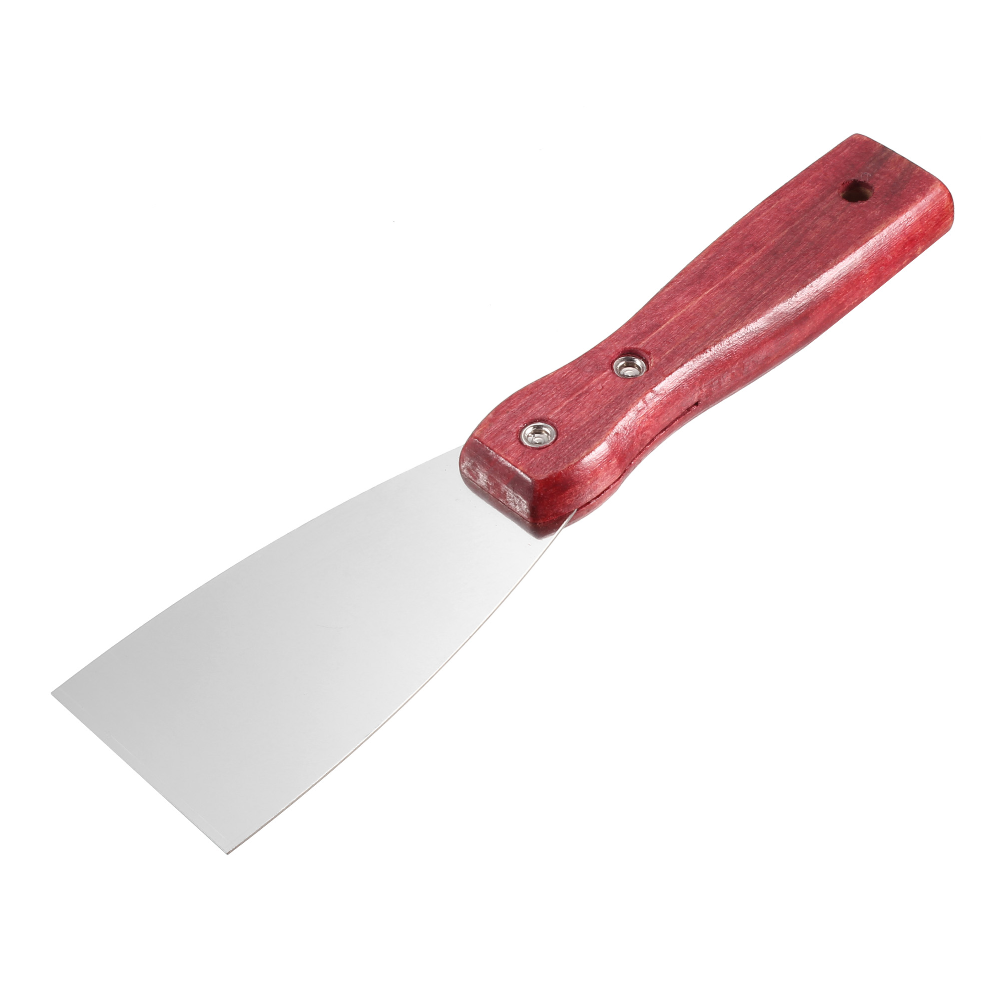 Putty Paint Scraper 2 Inch Stainless Steel Blade with Wooden Handle for