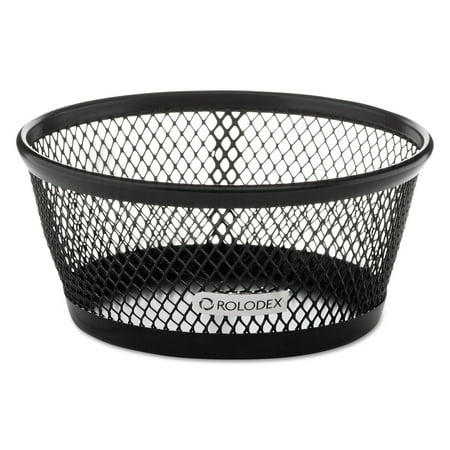 - Rolodex Jumbo Nestable Paper Clip Dish, Wire Mesh, 4 3/8