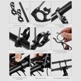 thumbnail image 4 of Baohd 25cm Handlebar Extender Bike Front Light Bracket Extension Speedometer Holder Accessories Double Clamps No.01, 4 of 8