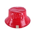 thumbnail image 2 of C.C Kids' Shiny Rain Bucket Hat, 2 of 2