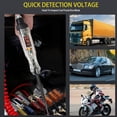 thumbnail image 5 of 1pc Heavy-Duty Automotive Circuit Tester/Test Light, 3-90V Digital LED Voltage Tester with Voltmeter, Polarity Indicator, and Stainless Steel Probe, suitable for cars, trucks, RVs, etc.,Multicolor, 5 of 5
