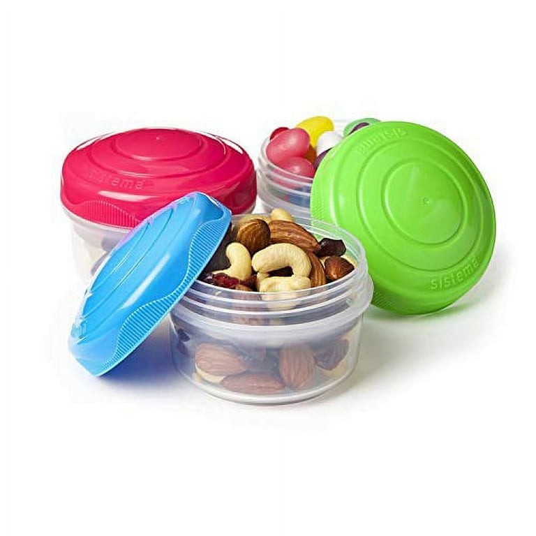 GreenCo Mini Baby Food Storage Containers, Condiment, and Sauce Containers