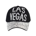 thumbnail image 2 of Womens Las Vegas Studded Fashion Baseball Cap - Black, 2 of 4