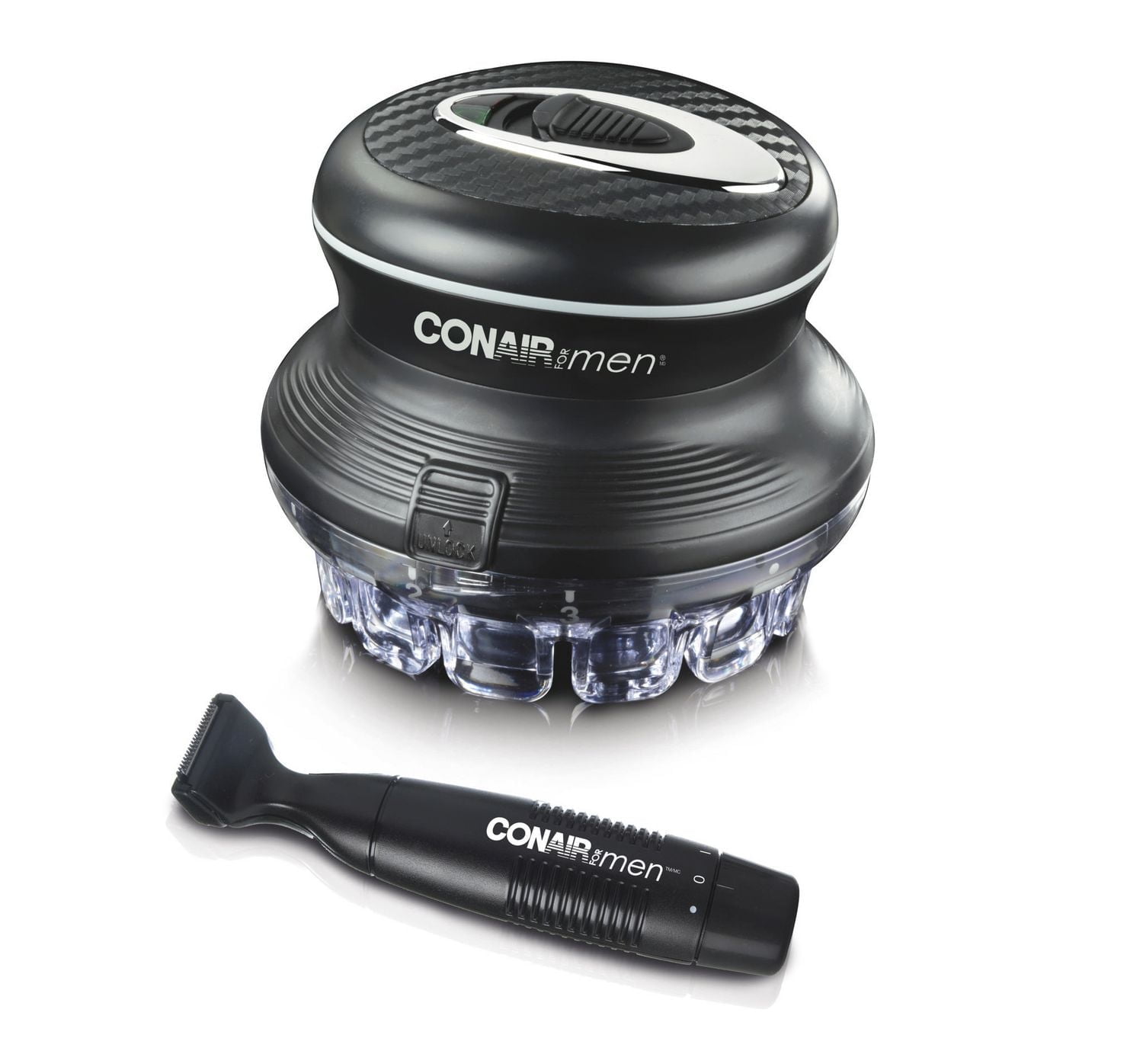 Conair for Men Even Cut V2 Rotary Clipper Haircut Grooming Kit with Trimmer