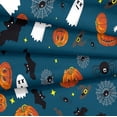 thumbnail image 6 of Move Over Cartoon Bedding Sets Queen Kids Duvet Cover Set Cute White Ghost and Pumpkin Pattern Microfiber No Filling, 6 of 6