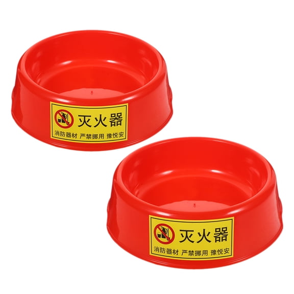 AURARMLET Fire Extinguisher Bracket Red Plastic Mount for Home Use Holds 28kg Fire Extinguishers