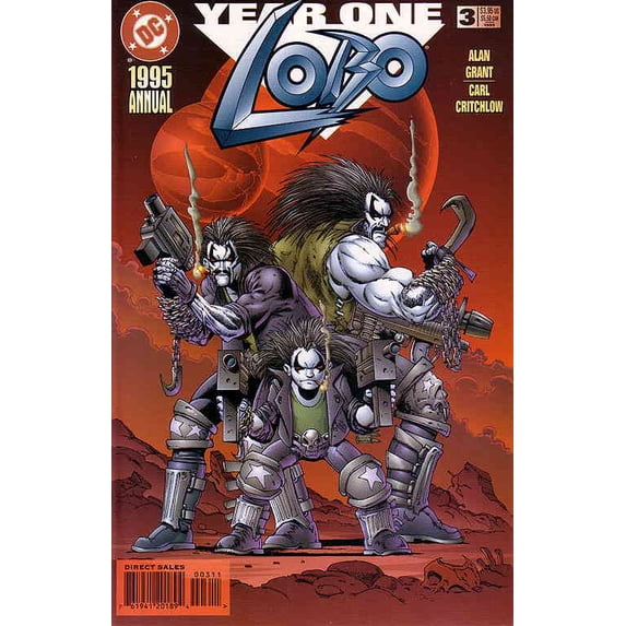 Lobo Annual #3 VF ; DC Comic Book