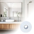 thumbnail image 5 of YoeXGDS 1Roll 10.5FT Caulk Tape SelfAdhesive, Bathroom Waterproof White Caulking Strip Peel & Stick Floor Tile Toilet Tub Tape Kitchen Wall Decor Bathroom Accessories, 5 of 9