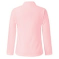 thumbnail image 4 of Vedolay Tops for Women Casual Womens Solid Color Open Front Office Long Sleeve Blazers Jacket with Pockets,Pink XXL, 4 of 5