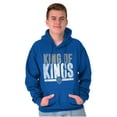 thumbnail image 5 of King of Kings Jesus Christ Believer Hoodie Sweatshirt Women Men Brisco Brands S, 5 of 6