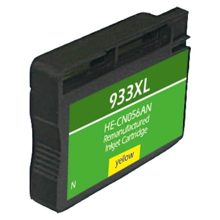 Remanufactured replacement cartridge for 933xl (cn056an) printer cartridge, yellow, 825 high yield