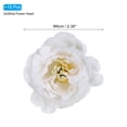 thumbnail image 2 of Uxcell Artificial Flower Head Fake Flowers Heads Bulk Silk Peony Heads Simulation Flower Cream 15 Pcs, 2 of 6