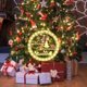thumbnail image 5 of Luces LED de Navidad Lámpara colgante Interior Disco 3D Luces colgantes de acrílico INS Decoración del hogar Cortinas de dormitorio Feliz Navidad, 5 of 5