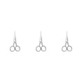 thumbnail image 4 of Soidarity Tijeras para bigote resistentes al desgaste, herramientas de limpieza convenientes, mano de obra fina, cabeza redonda distintiva, Type1 NO1, 4 of 6