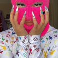 thumbnail image 5 of Mascarilla de punto de lana con capucha de doble agujero térmica para adultos baraklava, 5 of 5