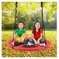 thumbnail image 3 of Kids Hanging Chair Swing Tent 40 Inch - Detachable Saucer Swing for Indoor Outdoor Play - 330lbs Capacity - Reading Nook for Children, 3 of 9