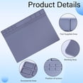 thumbnail image 3 of Silicone Mats Heat Resistant Mat Rectangle Gray 400x301x5mm, 3 of 7