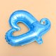 thumbnail image 4 of FELTECHELECTR 4 globos de aluminio con forma de corazón de 18 pulgadas, decoración creativa para fiestas, bodas, cumpleaños y festivales (azul claro)., 4 of 7