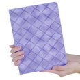 thumbnail image 6 of Decase for iPad Pro 12.9 2022/2021/ 2020/2018 Cover with Pencil Holder/Pockets,Auto Wake/Sleep,Folio Stand Embossed PU Leather Smart Wallet Shell for iPad Pro 12.9 6th/ 5th/ 4th/ 3rd Gen,Purple, 6 of 10