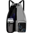 thumbnail image 1 of Waterproof Beach Backpack with Wet Pocket ,Drawstring Mesh Swim Bag for Pool, Beach & Travel – Lightweight & Durable for Men & Women, 1 of 6