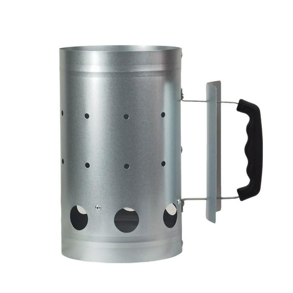 Charcoal Chimney Starter, Portable Bbq Coal Chimney Starter with Gloves, Stainless Fire Barbecue Steel Grilling Starter Kit