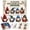 3D Beaded Bird Gnome Diy Kit A20, variant on 3D Beaded Cat DIY Kit, Petite 3D Beaded Animal Craft Kit and Instructions, Tiny Beading World 3D DIY Collection, Cute 4-Pack DIY Beading Set 3D Bead Craft Kit