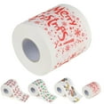 thumbnail image 2 of Christmas Toilet Paper Creative Cartoon Tissue Roll Paper Bathroom Paper, 2 of 2