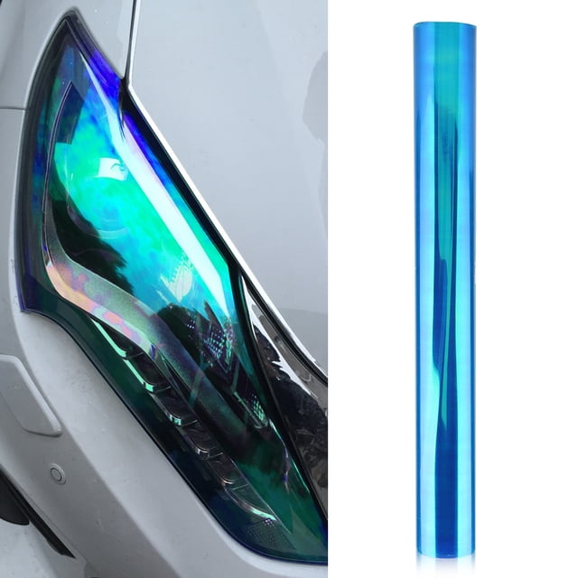 Car Headlight Film Cover Light Colorful Shiny Auto Wrap Sticker Car Accessories
