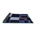 thumbnail image 2 of Ahgly Company Indoor Square Abstract Blue Modern Area Rugs, 3' Square, 2 of 4