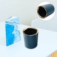 thumbnail image 3 of WRISTBIQUE Decorative Wastebasket, No Peculiar Smell, Convenient Rubbish Bin, Dark Green 3Pcs, 3 of 8