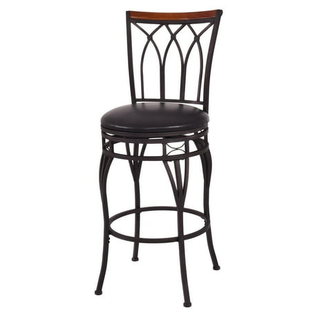 24 In Swivel Bar Stools Costway Vintage Swivel Bar Stool 24'' 28'' Height Adjustable Padded Seat Bistro Pub Chair ()
