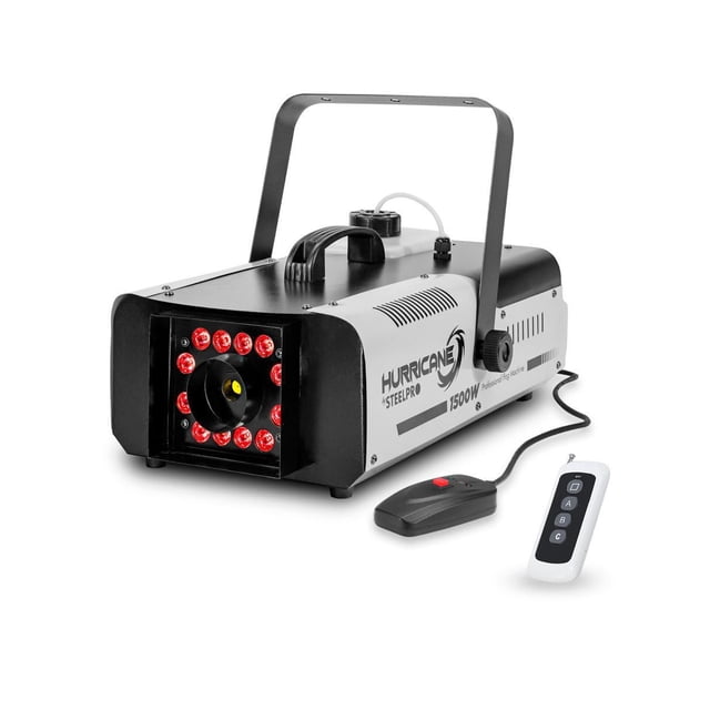 Maquina de humo Steel Pro HURRICANE 1500w control inalambrico