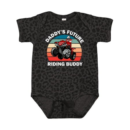 

Inktastic ATV Daddys Future Riding Buddy Gift Baby Boy Bodysuit