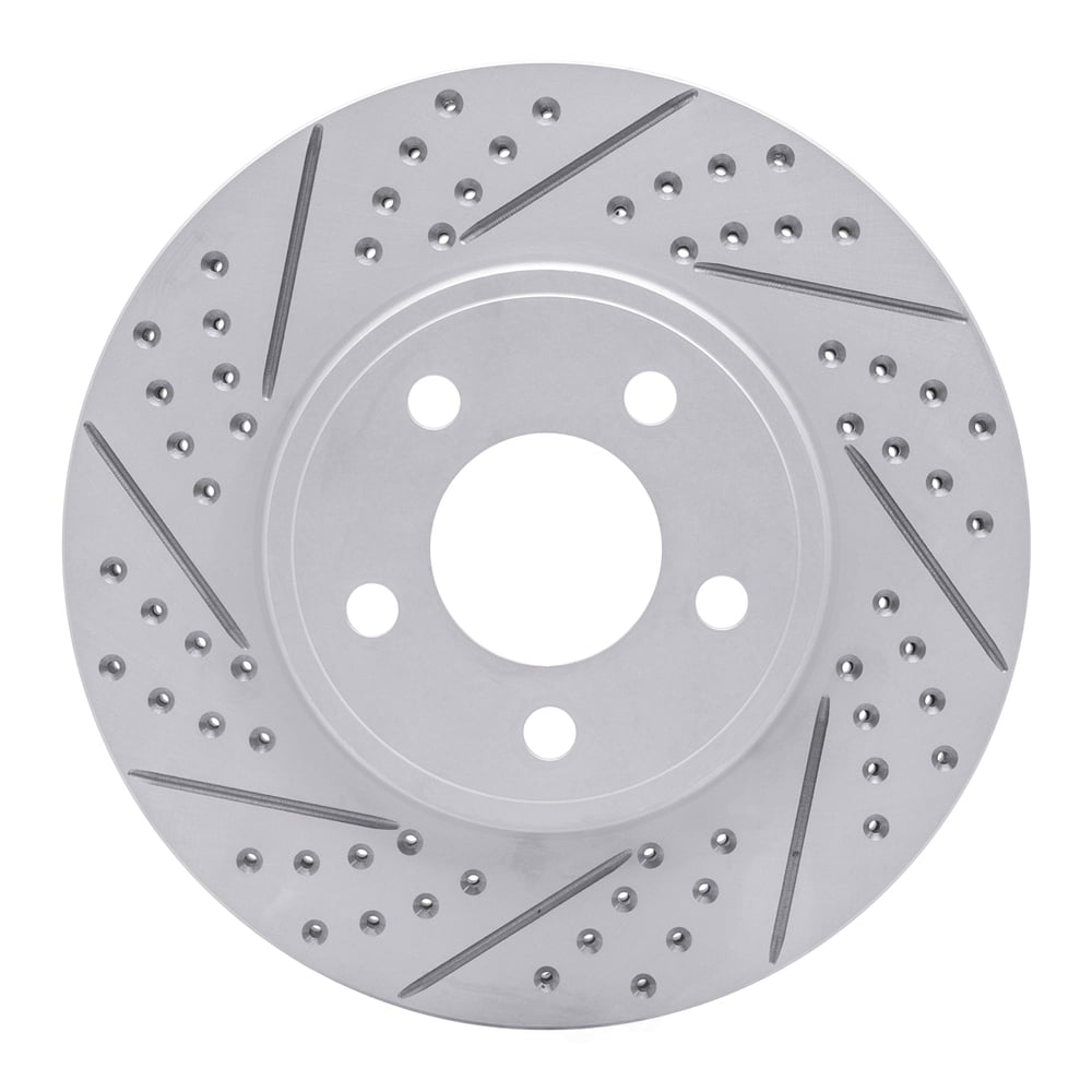 Dynamic Friction Company 830-56019L DFC Geoperformance Rotor - Drilled and Slotted